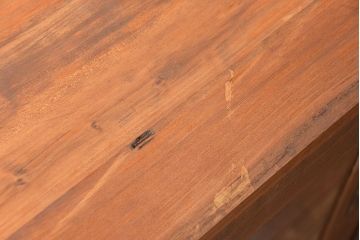 アンティーク家具　アンティーク 鉄脚付きのシンプルなガラス収納棚(2)(ローボード、飾り棚、サイドボード)