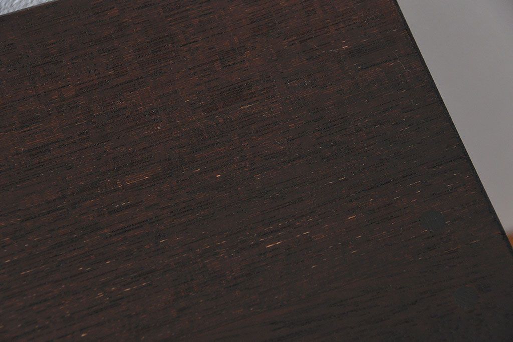 アンティーク家具　アンティーク 古い木の前面欅材ローチェスト(ローボード、箪笥、タンス、たんす)