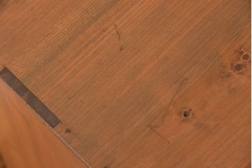 レトロ家具　昭和レトロ 古い木のかわいい6杯引き出し箱(2)(ドロワー、小物入れ、チェスト)