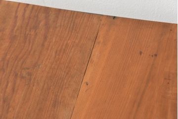 アンティーク家具　アンティーク 古材天板の鉄枠付き鉄脚テーブル(2)(作業台、デスク、陳列台、机、在宅ワーク、在宅用鉄足)