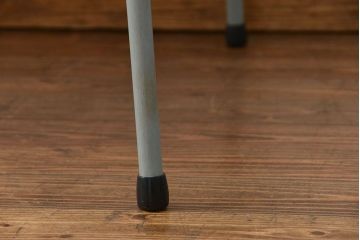 アンティーク家具　アンティーク　古材天板!鉄枠付き鉄脚のダイニングテーブル