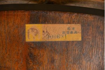 中古 松本民芸家具 ワイコムチェア2脚セット(1) 定価1脚=約88000円(椅子、イス、いす)