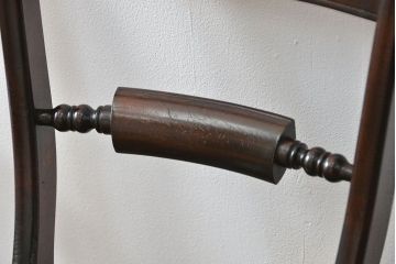 中古　松本民芸家具 ワイコムチェア2脚セット(2) 定価1脚=約88000円(椅子、イス、いす)