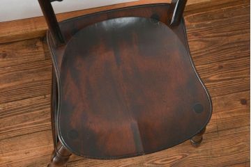 中古　松本民芸家具 ワイコムチェア2脚セット(2) 定価1脚=約88000円(椅子、イス、いす)
