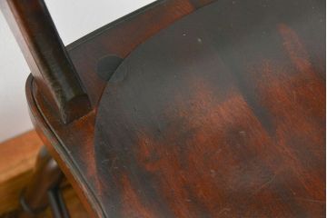 中古　松本民芸家具 ワイコムチェア2脚セット(2) 定価1脚=約88000円(椅子、イス、いす)