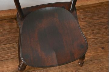 中古　松本民芸家具 ワイコムチェア2脚セット(4) 定価1脚=約88000円(椅子、イス、いす)