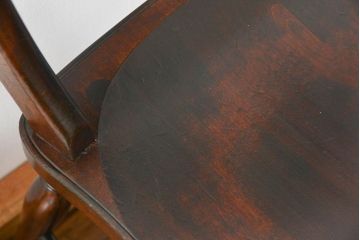 中古　松本民芸家具 ワイコムチェア2脚セット(4) 定価1脚=約88000円(椅子、イス、いす)