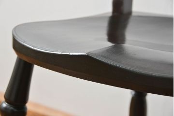 中古　松本民芸家具 ワイコムチェア2脚セット(4) 定価1脚=約88000円(椅子、イス、いす)