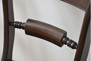 中古　松本民芸家具 ワイコムチェア2脚セット(5) 定価1脚=約88000円(椅子、イス、いす)