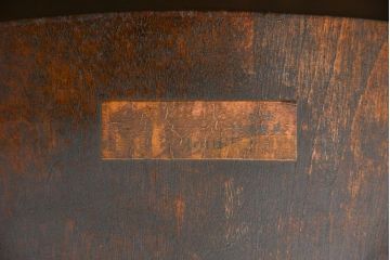 中古　松本民芸家具 ワイコムチェア2脚セット(5) 定価1脚=約88000円(椅子、イス、いす)