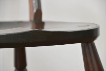 中古　松本民芸家具 ワイコムチェア2脚セット(6) 定価1脚=約88000円(椅子、イス、いす)