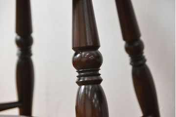中古　松本民芸家具 ワイコムチェア2脚セット(6) 定価1脚=約88000円(椅子、イス、いす)