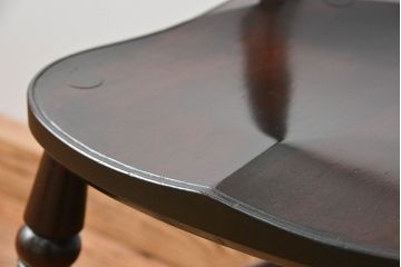 中古　松本民芸家具 ワイコムチェア2脚セット(7) 定価1脚=約88000円(椅子、イス、いす)