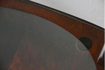 中古　松本民芸家具 ワイコムチェア2脚セット(7) 定価1脚=約88000円(椅子、イス、いす)