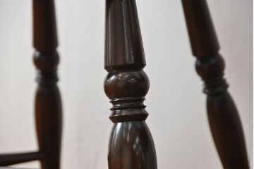 中古　松本民芸家具 ワイコムチェア2脚セット(9) 定価1脚=約88000円(椅子、イス、いす)