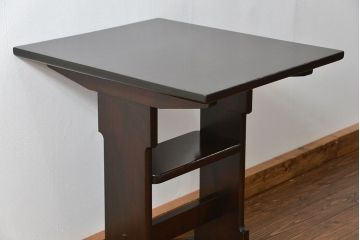 中古 松本民芸家具 食卓テーブル(小)(1)(ダイニングテーブル、机)