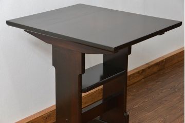 中古 松本民芸家具 食卓テーブル(小)(2)(ダイニングテーブル、机)