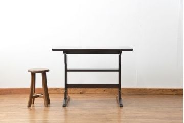 中古 松本民芸家具 食卓テーブル(1)(ダイニングテーブル・机)