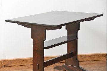 中古 松本民芸家具 食卓テーブル(1)(ダイニングテーブル・机)