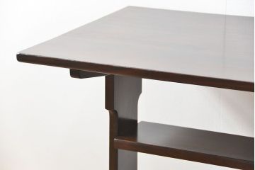 中古 松本民芸家具 食卓テーブル(1)(ダイニングテーブル・机)