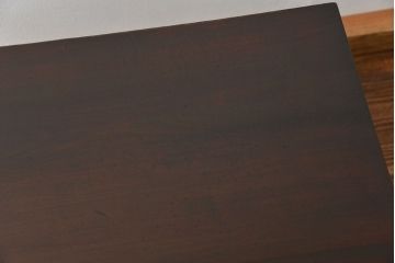 中古 松本民芸家具 食卓テーブル(中)(2)(ダイニングテーブル、机)