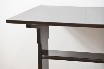 中古 松本民芸家具 食卓テーブル(中)(2)(ダイニングテーブル、机)