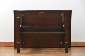 中古 松本民芸家具 食卓テーブル(中)(2)(ダイニングテーブル、机)