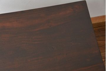 中古　松本民芸家具　上品なサイドテーブル(机)