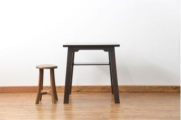 中古　松本民芸家具　上品なサイドテーブル(机)