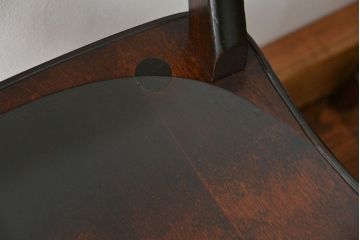 中古　松本民芸家具 ワイコムチェア2脚セット(11) 定価1脚=約88000円(椅子、イス、いす)