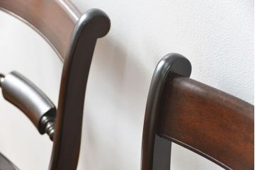 中古　松本民芸家具 ワイコムチェア2脚セット(12) 定価1脚=約88000円(椅子、イス、いす)