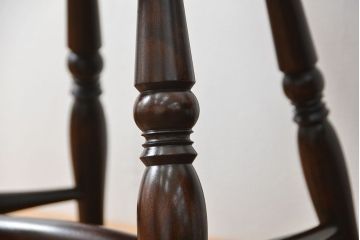 中古　松本民芸家具 ワイコムチェア2脚セット(12) 定価1脚=約88000円(椅子、イス、いす)
