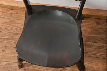 中古　松本民芸家具 ワイコムチェア2脚セット(椅子)