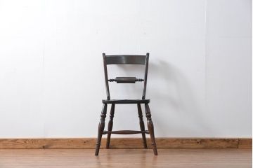 中古 松本民芸家具 ワイコムチェア1脚(1) 定価=約88000円(椅子、イス、いす)