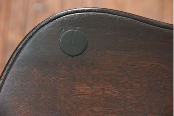 中古 松本民芸家具 ワイコムチェア1脚(1) 定価=約88000円(椅子、イス、いす)
