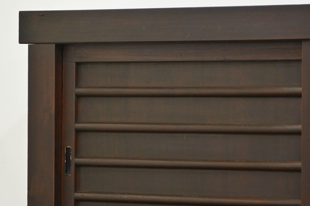 アンティーク家具　六尺　古民具・骨董 大きな引き出し20杯収納棚(時代箪笥、水屋箪笥、収納箪笥、薬箪笥)