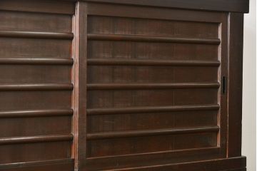 アンティーク家具　六尺　古民具・骨董 大きな引き出し20杯収納棚(時代箪笥、水屋箪笥、収納箪笥、薬箪笥)