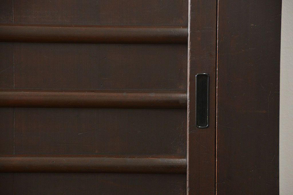 アンティーク家具　六尺　古民具・骨董 大きな引き出し20杯収納棚(時代箪笥、水屋箪笥、収納箪笥、薬箪笥)