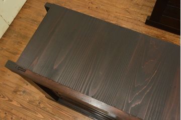 アンティーク家具　六尺　古民具・骨董 大きな引き出し20杯収納棚(時代箪笥、水屋箪笥、収納箪笥、薬箪笥)