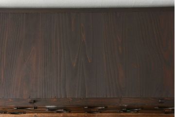 アンティーク家具　六尺　古民具・骨董 大きな引き出し20杯収納棚(時代箪笥、水屋箪笥、収納箪笥、薬箪笥)