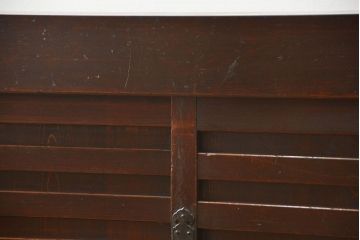 アンティーク家具　古民具・骨董 特大 九尺幅 極太框組み 時代箪笥 ローボード(水屋箪笥、テレビ台、キャビネット、収納棚)