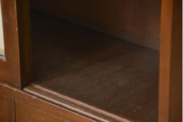 アンティーク家具　アンティーク シックで大きな収納棚(ブックケース、本箱)
