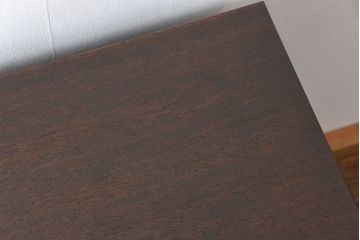アンティーク家具　古民具・骨董 前面縞黒檀の上品な時代箪笥(チェスト、タンス)