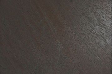 アンティーク家具　アンティーク 前面縞黒檀のダイヤガラス横長ローボード(鉄脚付き)(時代箪笥、収納棚)