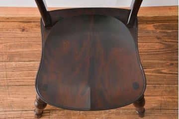 中古 松本民芸家具 ワイコムチェア1脚(2) 定価=約88000円(椅子、イス、いす)
