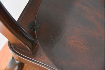 中古 松本民芸家具 ワイコムチェア1脚(2) 定価=約88000円(椅子、イス、いす)