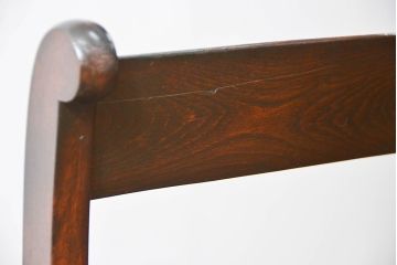 中古 松本民芸家具 ワイコムチェア1脚(3) 定価=約88000円(椅子、イス、いす)