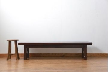 中古 松本民芸家具 スツールテーブル(2)(ベンチ、長椅子)