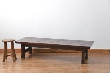 中古 松本民芸家具 スツールテーブル(2)(ベンチ、長椅子)