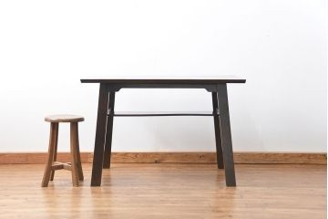 中古 ビンテージ 松本民芸家具 食卓テーブル(1)(ダイニングテーブル、机)